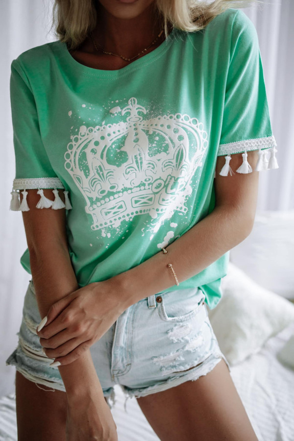 T-SHIRT BOHO QUEEN| MINT 1