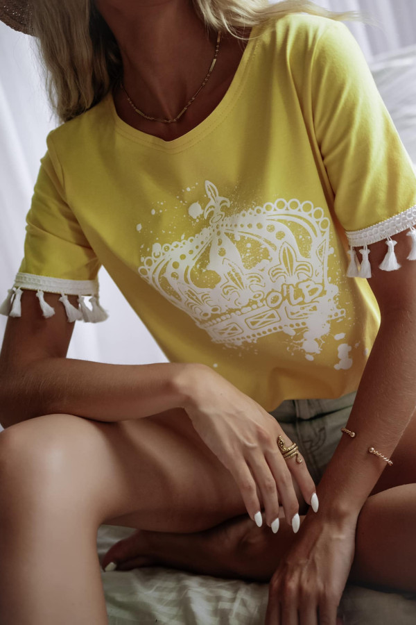 T-SHIRT BOHO QUEEN| CITRUS