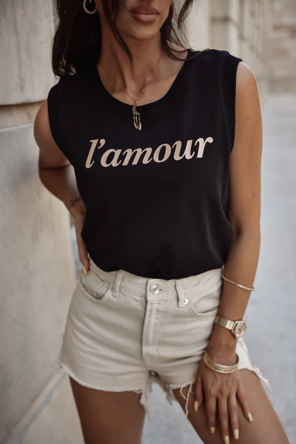 TOP LAMOUR| BLACK