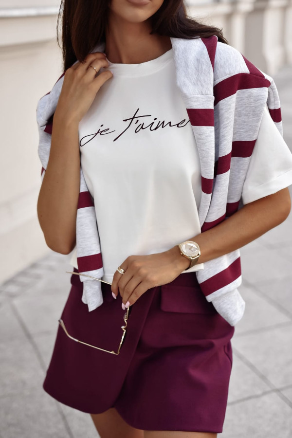 T-SHIRT JE T AIME | WHITE