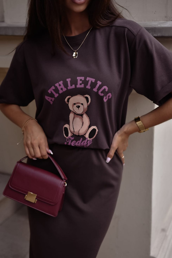 T-SHIRT ATHLELTICS TEDDY | CZEKOLADA