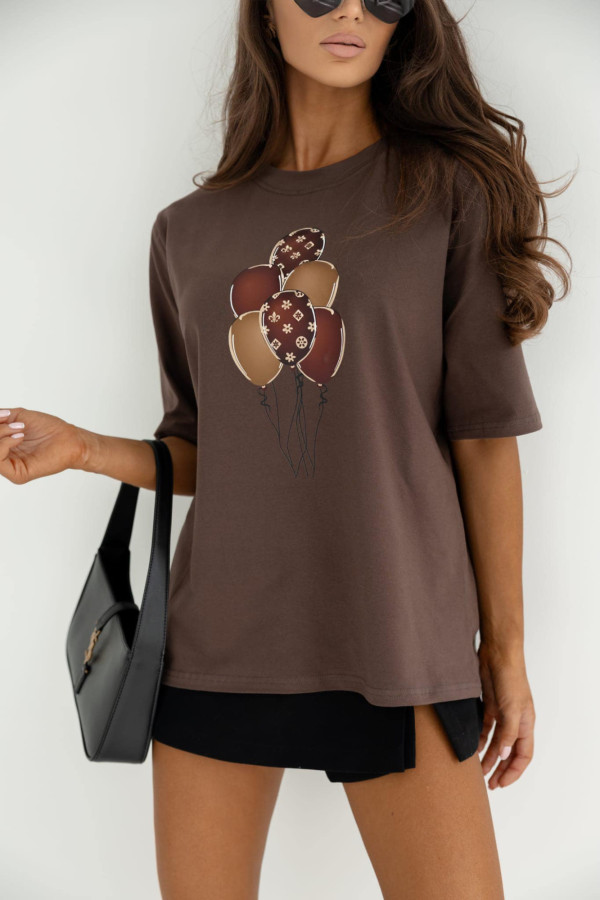 T-SHIRT LOVE BALLOONS| CZEKOLADA