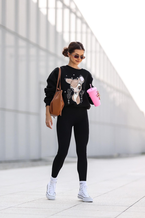 BLUZA BAMBI| BLACK 1