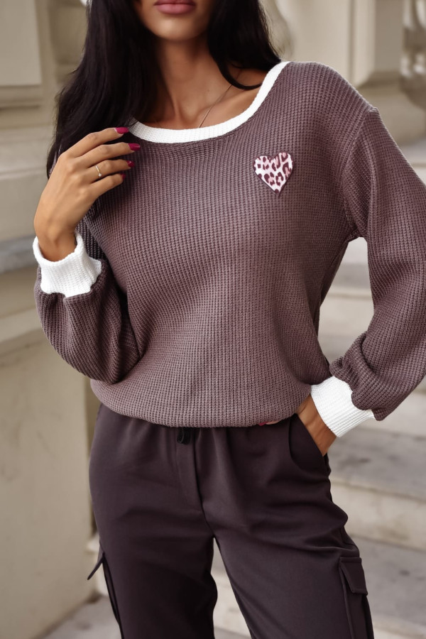 SWETER SWEET HEART| CZEKOLADA 2