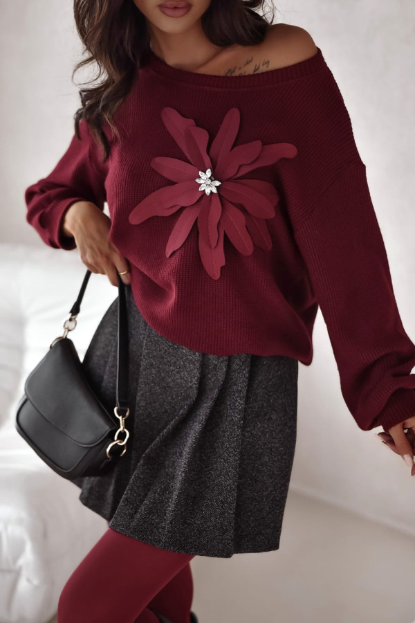 SWETER DALIA| BORDO