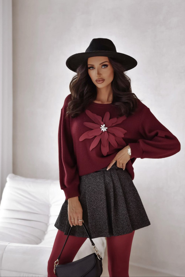 SWETER DALIA| BORDO 1