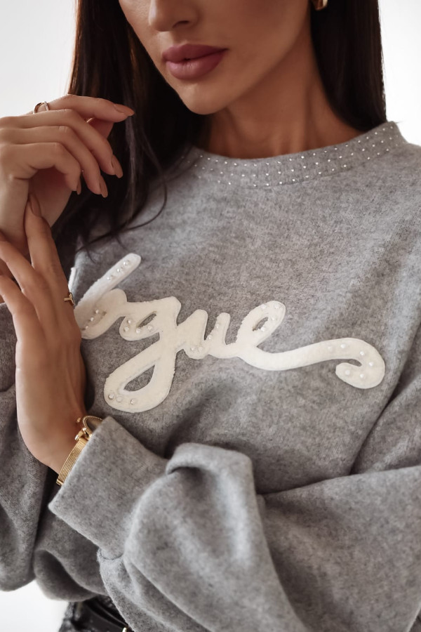 SWETER VOUGE| GREY