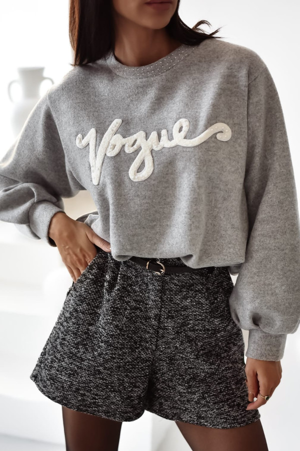 SWETER VOUGE| GREY 1