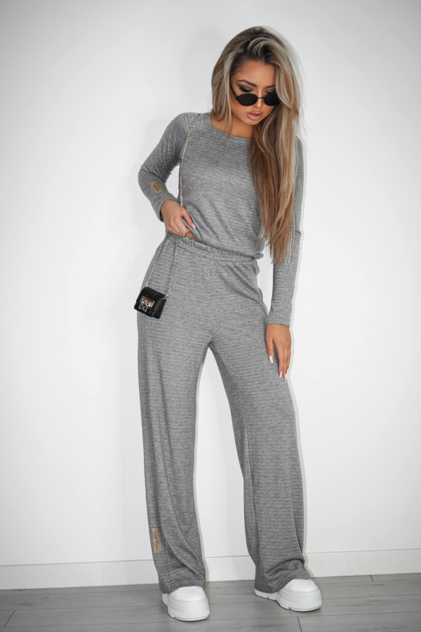 SWETERKOWY KOMPLET GREACE CHIC| GRAY 4