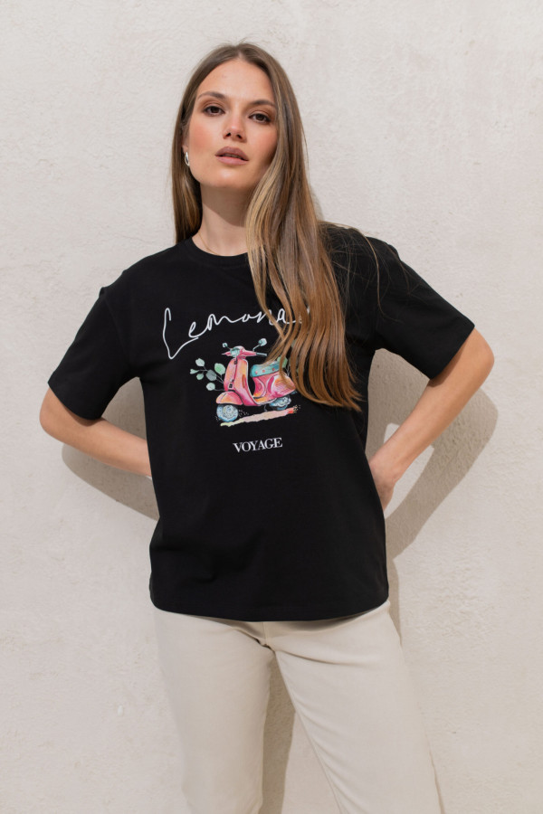 T-SHIRT LEMONADA VOYAGE | BLACK 2