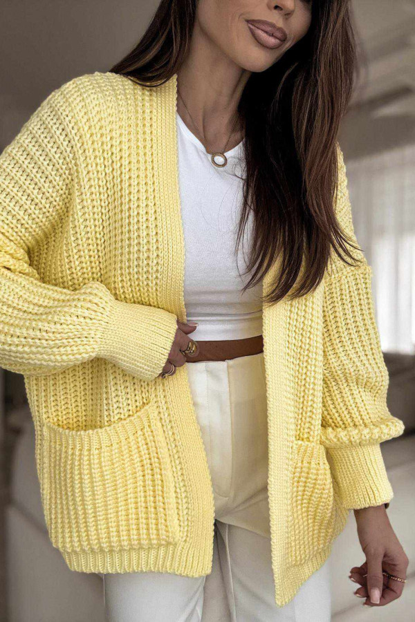 SWETER NARZUTKA BOCCA | LEMON 2