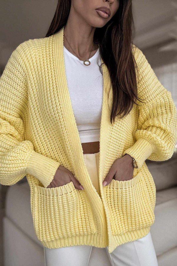 SWETER NARZUTKA BOCCA | LEMON 3