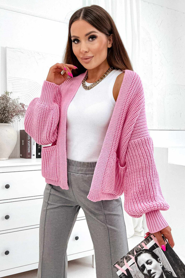 SWETER NARZUTKA BOCCA | SWEET PINK 2