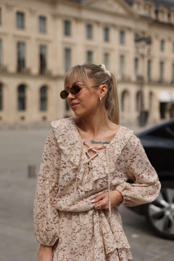 KORONKOWA SUKIENKA PARISENNE 2