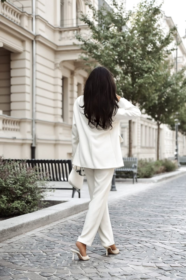 SPODNIE MILANO| ECRU 5