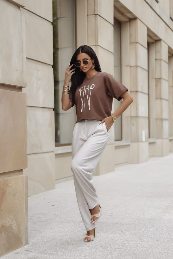 T-SHIRT CIAO| CZEKOLADA 1
