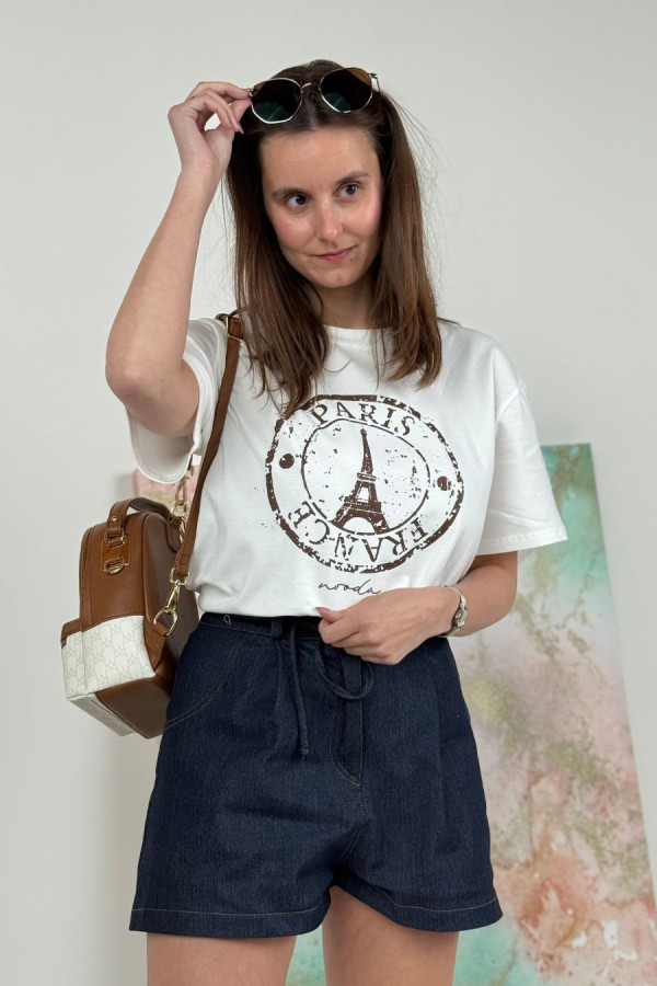 T-SHIRT PARIS MOOD | WHITE 2