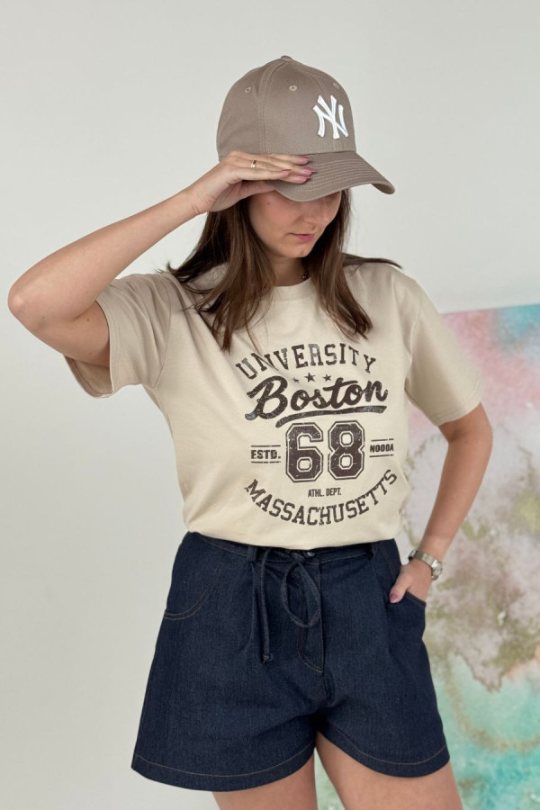 T-SHIRT BOSTON| MOCCA 3