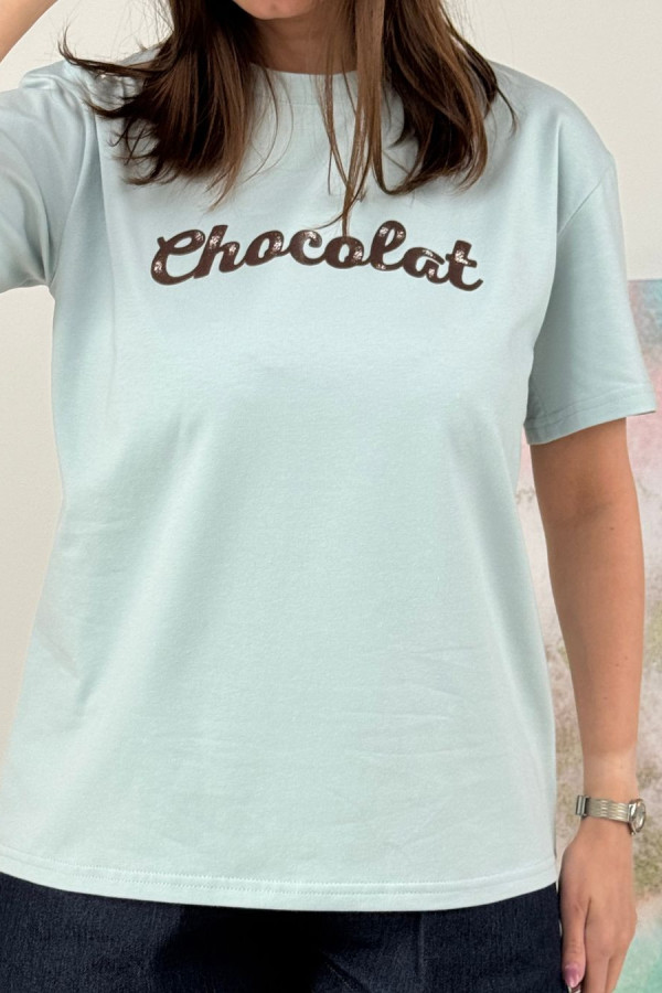 T-SHIRT ECRU CHOCOLAT| MINT 1