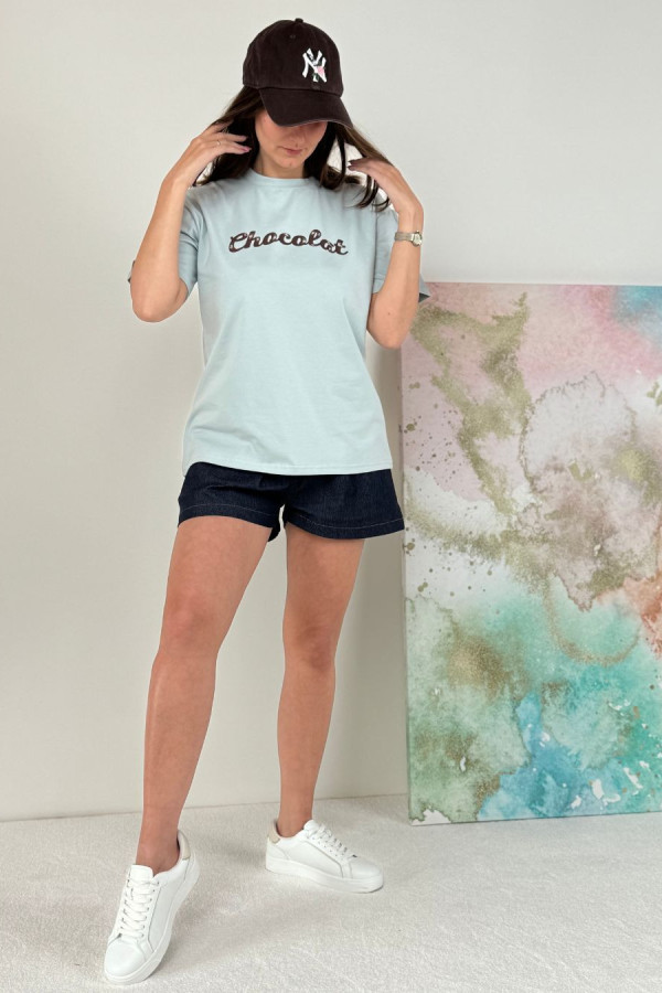 T-SHIRT ECRU CHOCOLAT| MINT
