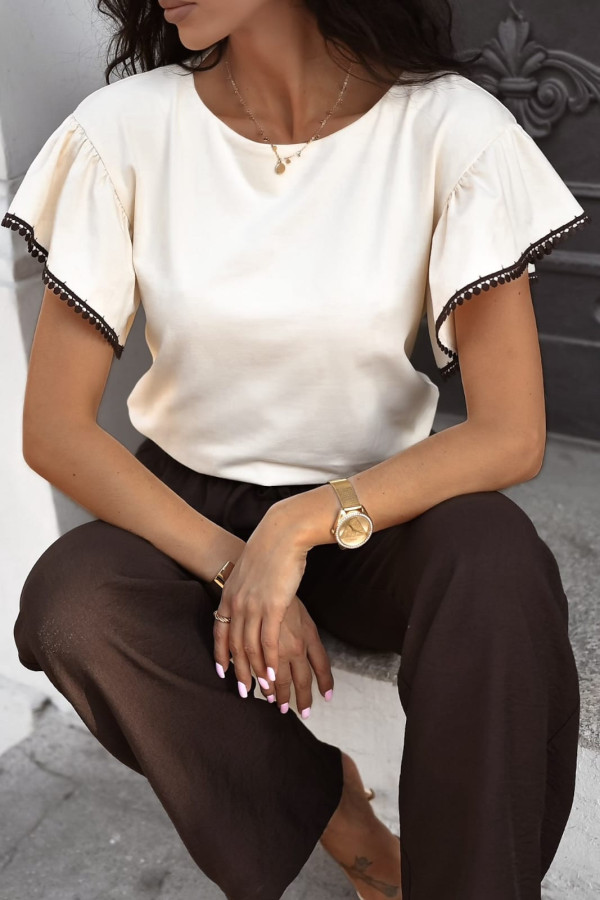 BLUZKA PANAMA| CREAM