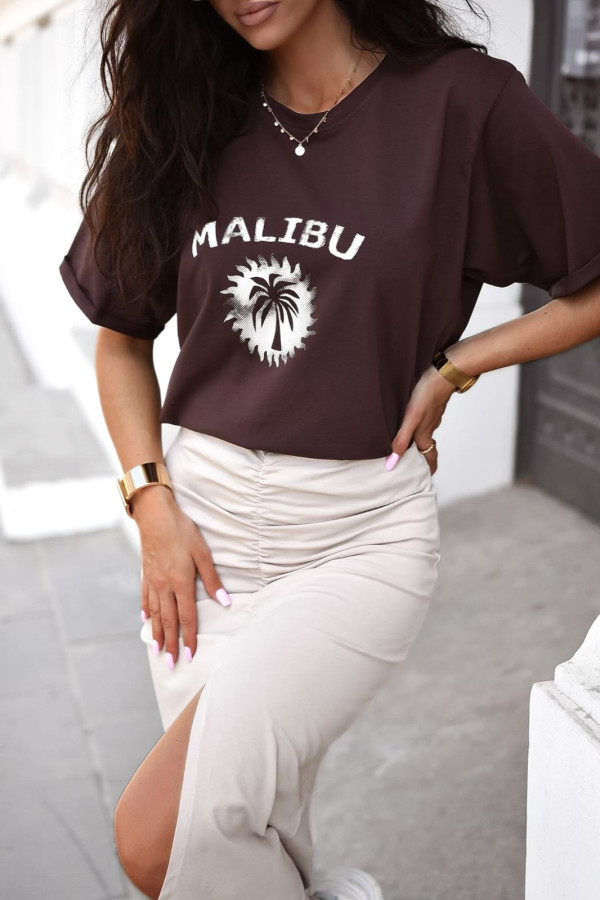 BAWEŁNIANA SPÓDNICA MALIBU| CREAM 1