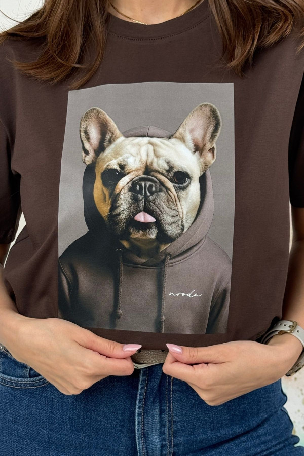T-SHIRT BULDOG NOODA| DUBAJSKA CZEKOLADA 2