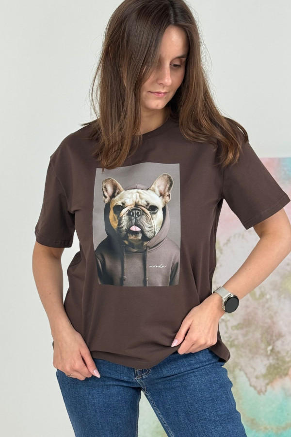 T-SHIRT BULDOG NOODA| DUBAJSKA CZEKOLADA 3