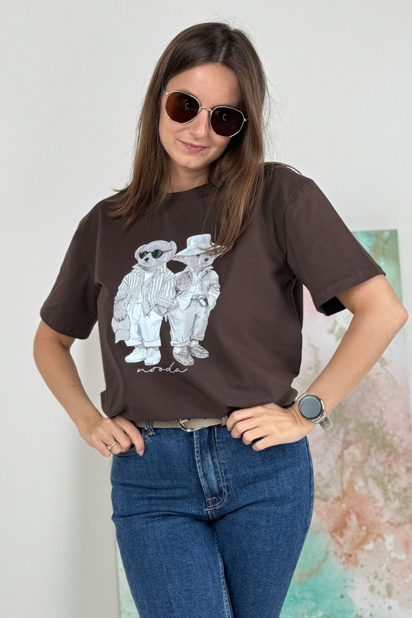 T-SHIRT TEDDY MOOD| DUBAJSKA CZEKOLADA 2