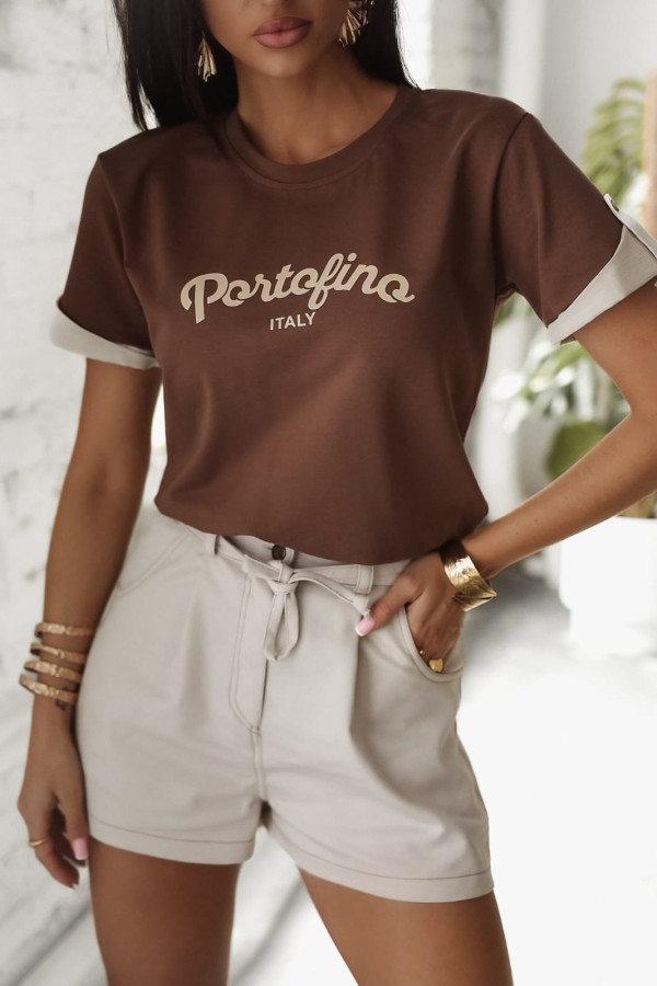 T-SHIRT SAVANNA ITALY | CZEKOLADA