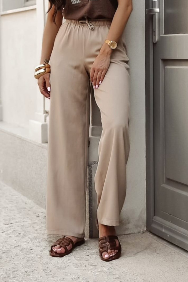 SPODNIE SANTORIA| BEIGE