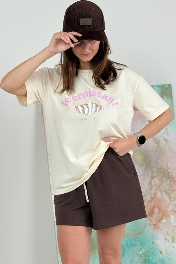 T-SHIRT CROISSANT LEMONADE| WANILIA 1