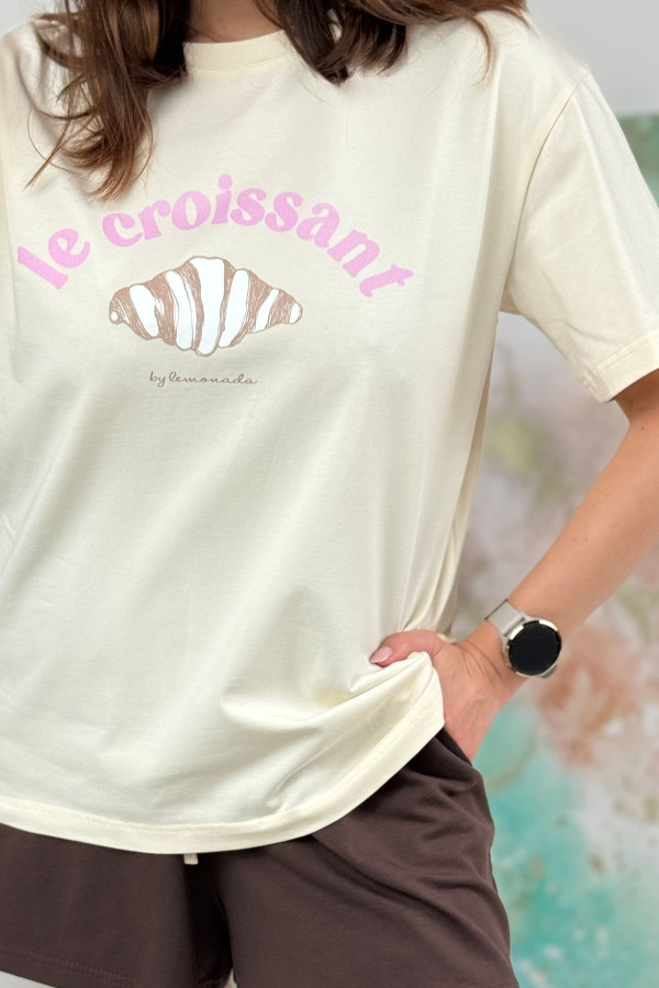 T-SHIRT CROISSANT LEMONADE| WANILIA 2
