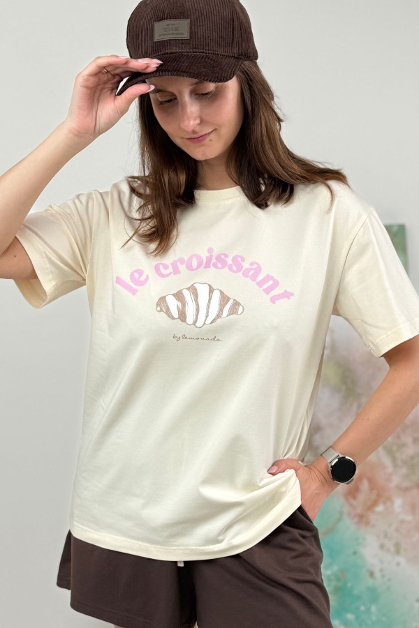 T-SHIRT CROISSANT LEMONADE| WANILIA 3