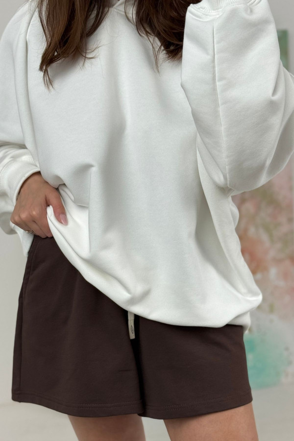 OVERSIZOVA BLUZA NOODA PREMIUM| ECRU 9
