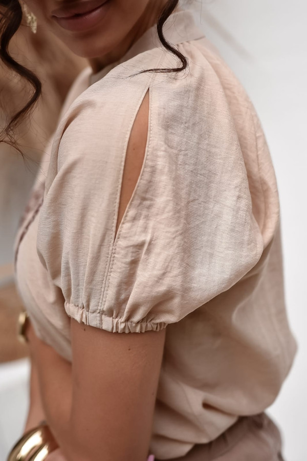 BLUZKA MALAGA | BEIGE 1
